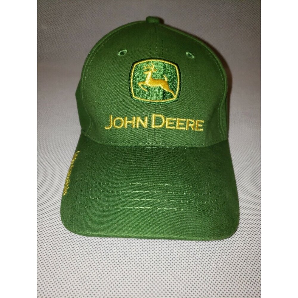 John Deere Hat French Owner Edition Cap Ajustable Green